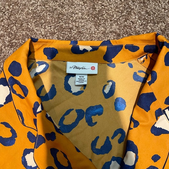 Phillip Lim for Target leopard print satin shirt - Picture 5 of 5